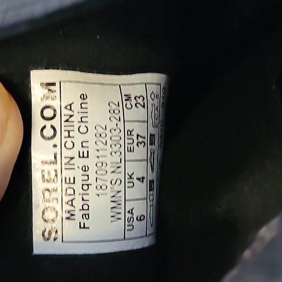 Sorel Blake block heel brown Chelsea boots size 6 - Picture 6 of 7